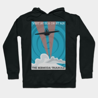 Bermuda Triangle Travel Poster Hoodie